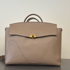 Oleada Wavia Leather Bag Plus Latte - Laptop/Workbag 15 inch $795